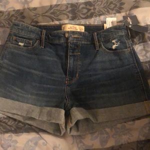 Hollister jean shorts